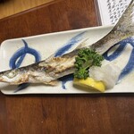 居酒屋 忠助  稲毛本店 - カマス塩焼き