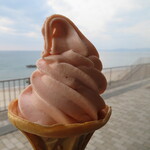 道の駅 キララ多伎 - 料理写真:いちじくソフトクリーム