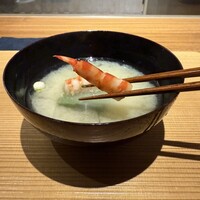 好日 - 伊吹山の蓬豆腐のお椀
