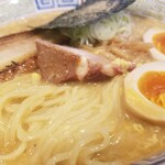 塩そば専門店 桑ばら - いそのー 放課後鶏たまそば食べに行こうぜー