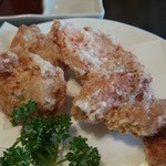 はっぱや - 豚の唐揚げも最初のメニュー