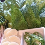 はっぱや - サムギョプサルのお野菜