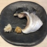 あふぃぬーる - 長崎県産ブリカマの塩焼き