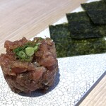 あふぃぬーる - まぐろのなめろう