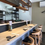 あふぃぬーる - カウンター席