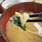 紀のや - 味噌汁の具