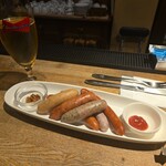 ワイズガーデン - ウインナー6種盛り(*‘ω‘ *)