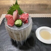 創作天ぷらと酒とワイン ぷらりん - 右の出汁みたいなの醤油でしたァァ！！！