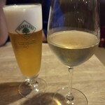 CHIARO - ドリンクはハッピーアワー価格で提供してもらえた。