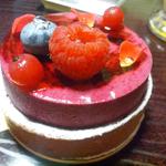 ワイ クニエダ - 2014.8. ビジユー　カシス濃厚　ビジュアル通り濃厚な甘さで味わい。