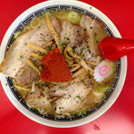 赤湯ラーメン 龍上海 - 赤湯からみそチャーシューメン