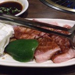 春香苑 - ・冷麺定食の焼き肉
