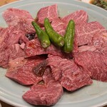 炭焼 金竜山 - ハラミ 3人前