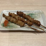 竹乃屋 - ぐるぐるとりかわ、七味唐辛子