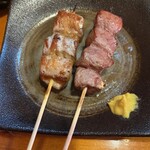 野焼北千住 - 串　テッポウ　ハツ