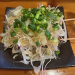 野焼北千住 - 上レバーねぎまみれ