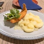 miobyDoTS - じゃがいもと食べるアジフライ