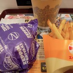 ゼッテリア - 料理写真:てりやきバーガーセット