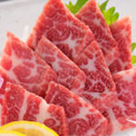 馬桜 - 新鮮な馬刺し♪