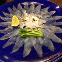 春帆楼 下関本店 - 一人分のてっさ