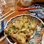 鶴千 - ・島豆腐の厚あげ鯛味噌焼き