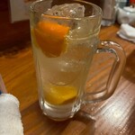 鶴千 - 蜜柑サワー