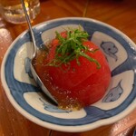 鶴千 - まるごとトマト梅しそ漬ハーフ