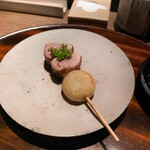 炭焼 TORI8 - 愛知鴨に花山椒とペコリス