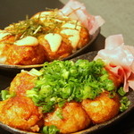 たこ焼きも優しい出汁がきいていて美味しい♪