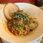 担々麺専門店 麺屋•高豚 - 坦々混ぜそば　1100円 中ライス　200円 チャーシュウ１枚　210円