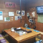 そば処 万葉 - 店内