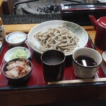 そば処 万葉 - 粗挽き越前おろしそば　中