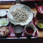 そば処 万葉 - 粗挽き越前おろしそば　中