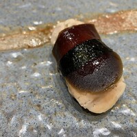 鮨 久いち - あん肝 の奈良漬け添え