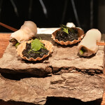 L'appartamento di NAOKI - 大山どりアスパラ,すみいか内蔵全部いためたタルト、