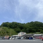風和里 - 北条の道の駅「ふわり」の目の前は、海。