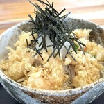 蕎麦 くつざわ - 小海老天おろし（大盛り）