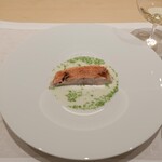 CHIUnE - 銚子の金目鯛、下にすだちとハマグリのソース