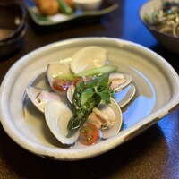 天空の月 渋谷 - 地蛤と彩り野菜の潮バター蒸し