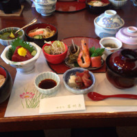 翠州亭 - 昼の定食