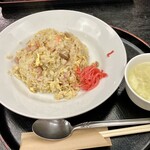 ちゃんこ 空 - 料理写真:五目チャーハン、チョイと盛り付けが…(´Д` )