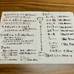 花梨亭 - メニュー②