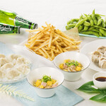 海辺のビアホール - 定番おつまみメニューもございます。