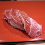 鮨 惣五郎 - 本マグロ（大トロ）