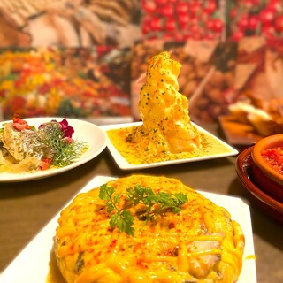 名物「サグラダファミリアポテトサラダ」は、リピーター続出！