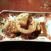 膳處漢ぽっちり - 鰆の香味揚げ