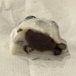 出町ふたば JR京都伊勢丹 - 豆大福餅　断面