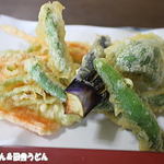ちどり - 2014年8月　野菜天