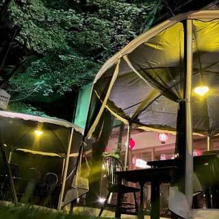 夏限定のガーデンテラス！