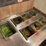 天下一品 - 無料トッピング